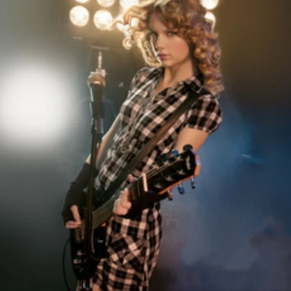 l.e.i Sundresses by Taylor Swift Black Plaid Button-down Dress Size L (Juniors) - Picture 2 of 12